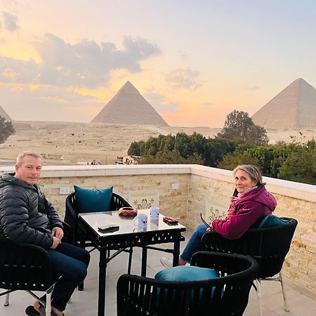 Hotel Great Scarab Pyramids View à Kafret el-Gabal Extérieur photo