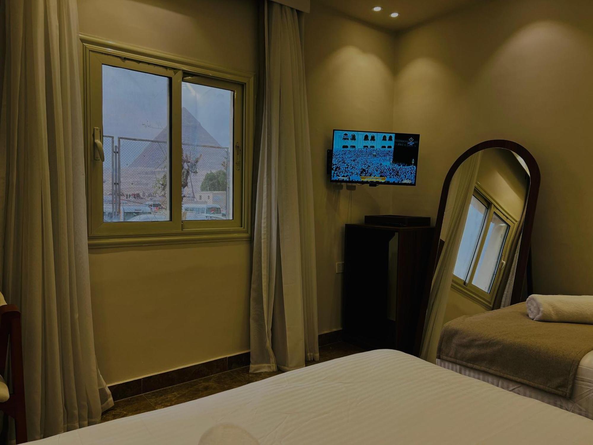 Hotel Great Scarab Pyramids View à Kafret el-Gabal Extérieur photo