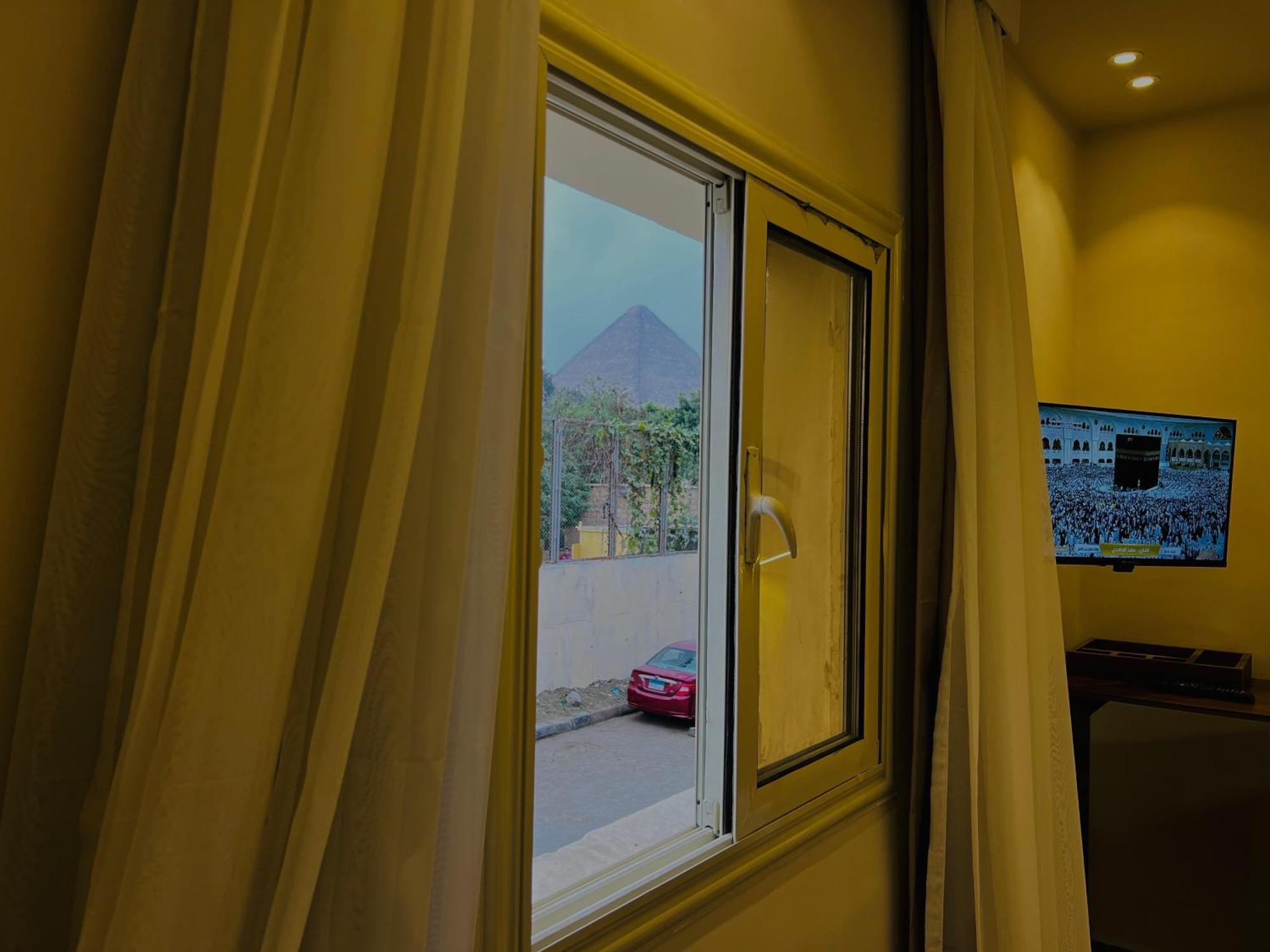 Hotel Great Scarab Pyramids View à Kafret el-Gabal Extérieur photo