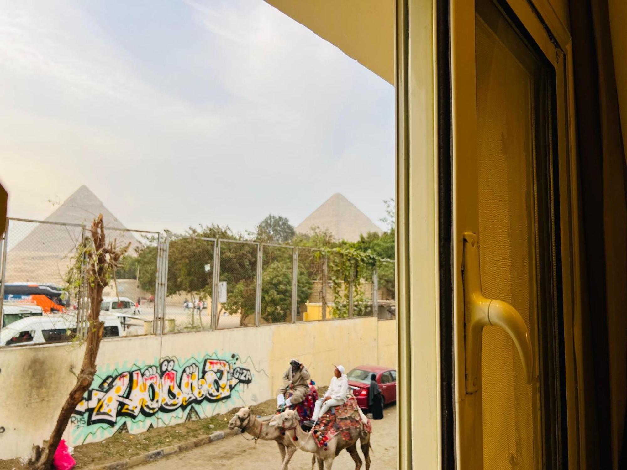 Hotel Great Scarab Pyramids View à Kafret el-Gabal Extérieur photo