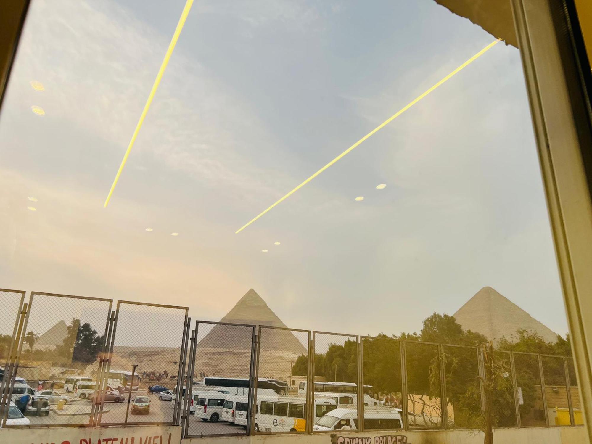 Hotel Great Scarab Pyramids View à Kafret el-Gabal Extérieur photo